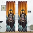 thumbnail image 2 of Dog Mountains Sun Black Out Curtains 84 Inch Length for Bedroom Living Room Windows 2 Panels Set, 2 of 6