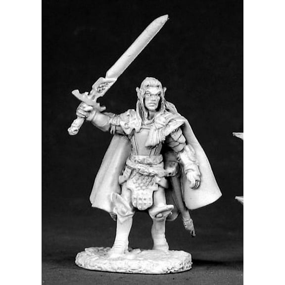 Reaper Miniatures Rath Nashanneth, Dark Elf #02506 Dark Heaven Unpainted Metal