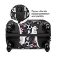 thumbnail image 4 of Daiia Cute Poodle Dog Luggage Cover, Thickened Washable Travel Luggage Covers, Elastic Unique Baggage Covers for 18-20 inch Luggage-X-Large, 4 of 9