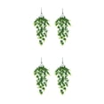 thumbnail image 1 of Plantas artificiales colgantes Yuarrent 2 piezas 80 cm verde y café, 1 of 6