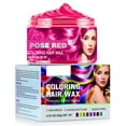 thumbnail image 1 of Crema de tinte temporal para cabello teñido, desechable, de moda, sin dañar el color, 9 colores, 120 g, color peludo., 1 of 1