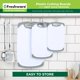 thumbnail image 4 of Freshware Cutting Board with Juice Grooves, Reversible, BPA-Free, Non-Porous, Dishwasher Safe, Kitchen, Set of 3, 4 of 9
