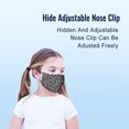 thumbnail image 4 of Cute Chinese Crested Dog Graphic Printed Cloth Face Masks Reusable Washable Adjustable for Child (5 PCS), 4 of 5