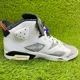 thumbnail image 4 of N I-K-E A i r-Jor-dan 6 Retro Mens Size 10.5 White Gray Basketball Shoes Sneakers, 4 of 6