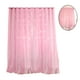 thumbnail image 3 of EeaseMX Cortinas de gasa y tela doble con diseño de estrellas huecas (rosa), 3 of 8