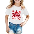 thumbnail image 1 of Birdeem Chemises pour Filles Chemises pour Enfants T-Shirt Graphique à Manches Courtes Col Rond Crop Top pour Filles et Garçons de 3 à 14 Ans T-Shirt Tee, 1 of 9