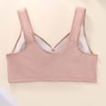 thumbnail image 7 of Aofany Women's Front Button Closure Bras Comfort Full Coverage Bra Senior Front-Closing Wirefree Bras, 36B/C-46B/C, 7 of 7