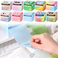 thumbnail image 5 of Cute Pattern Sticky Note (105 Sheets/Roll), Cute Pattern Pad | Office Supplies Cute Stationery Sticky Notes, Self Adhesive Cartoon Theme Memo Pads, Tab Supplies-Gift-(10PCS), 5 of 11