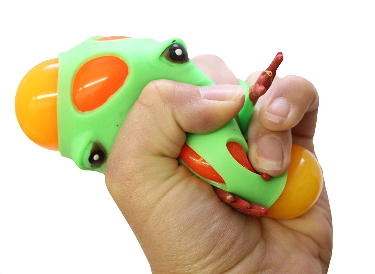 Squishy Green Frog Tactile Sensory Fidget Squeeze Toy Autism ADHD OT 