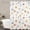 Starfish-a, variante sur Rideau de Douche Noir à Motif Floral Vintage - Esthétique Bohème Fleurs Sauvages Sombres Fleurs Botaniques Plantes de Ferme Art Chic Accessoires de Salle de Bain 72x72 Pouces avec Crochets