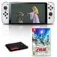 thumbnail image 1 of Nintendo Switch OLED Blanco con la Leyenda de Zelda Skyward Espada Juego HD, 1 of 5