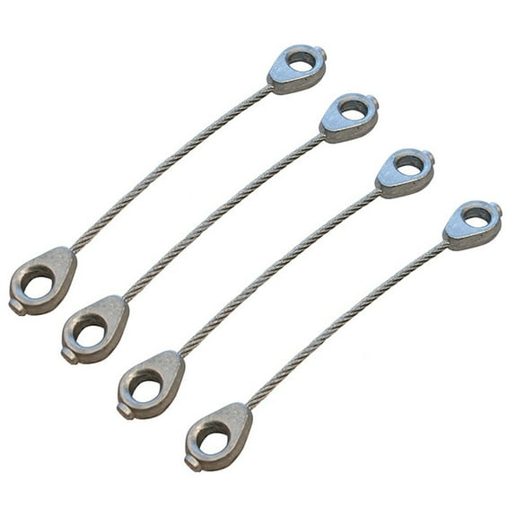 (4) Brake Cables Fits Cub Cadet MTD 746-0970 946-0970 Fits Cub Cadet RZT17 RZT22 RZT42 RZT50