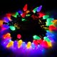 thumbnail image 5 of Guirnalda de luces de fresa, 50 LED, 5 m, multicolor, para árbol de Navidad, para jardín, sala, decoración de fiestas navideñas., 5 of 5