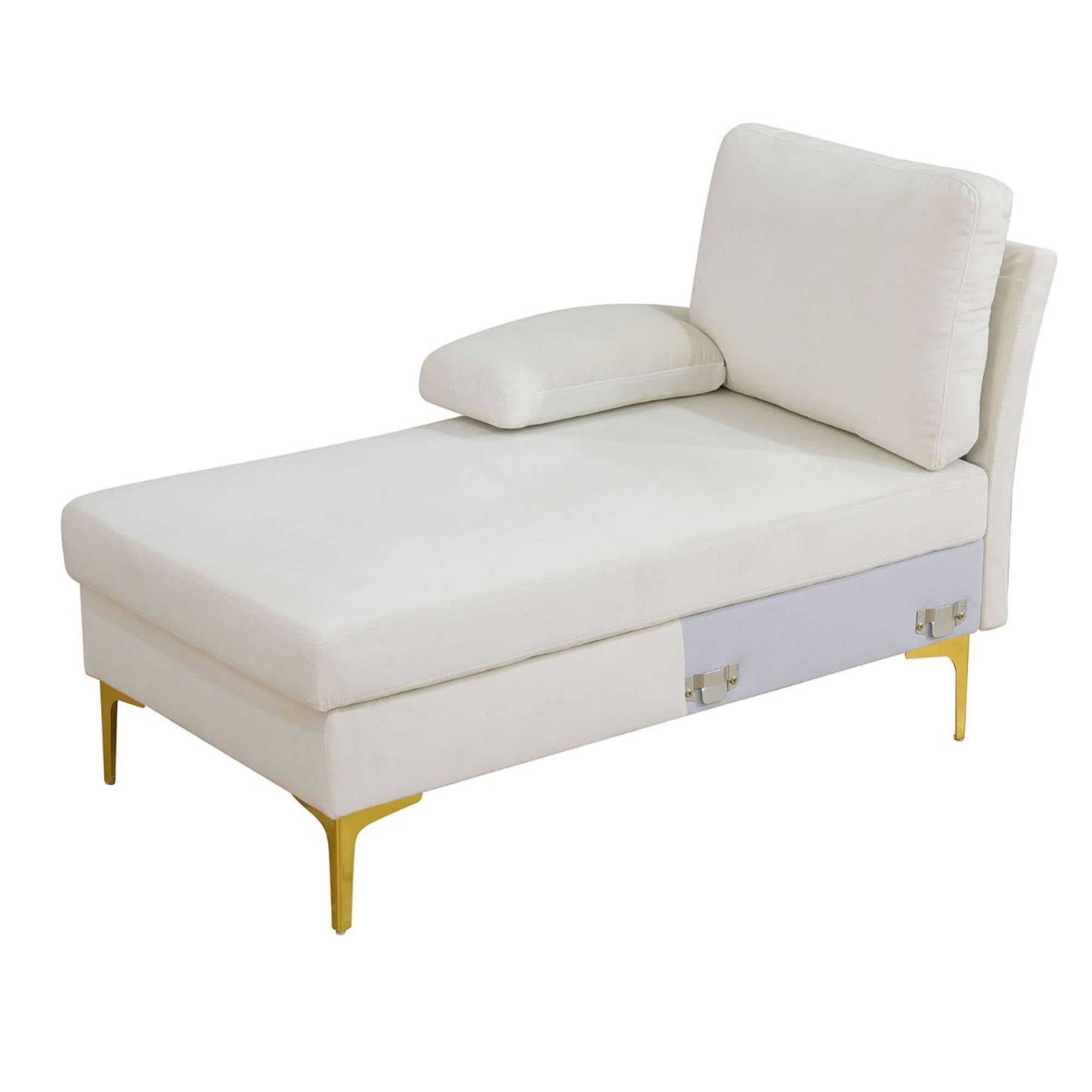 U Shaped Sectional Sofa Couch with Double Chaise Modern Modular Sleeper Couches for Living Room, Beige