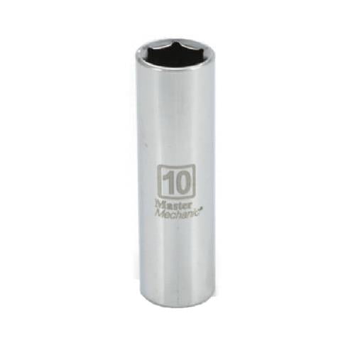 213645 Metric Deep Well Socket, 6Point, 1/4In. Drive, 10mm Walmart