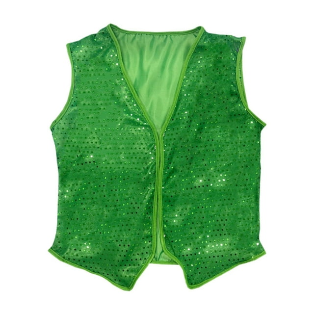 Chaleco de chaleco del día de San Patricio para el rendimiento Vestir roles de cosplay jugando