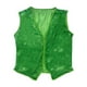 thumbnail image 1 of Vest de lentejuelas del chaleco de St Patricks para la fiesta temática de actuación en de año nuevo, 1 of 9