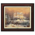 thumbnail image 1 of Thomas Kinkade Victorian Christmas II - Canvas Classic (Burl Frame), 1 of 1