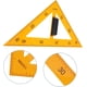 thumbnail image 2 of Magnetic Teaching Triangle Ruler Plastic Yellow, 2 of 5