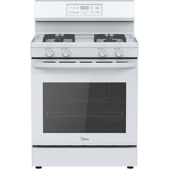 MIDEA 30" Gas Range with Steam Clean