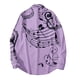 thumbnail image 2 of Camisas Hombre Manga Larga Camisa de hombre 3d Impresión digital Camisa de manga larga Calle al libre (Purple, L), 2 of 5