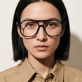 thumbnail image 5 of OPULIZE LUX Blue Light Glasses - Gaming & Computer Eyewear for Women Men - UV & Eyestrain Protection - Classic Aviator Style Glasses - Clear Lenses, Black Frame - Pack of 1, 5 of 8