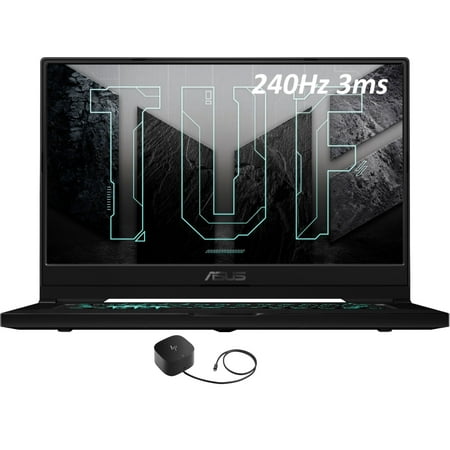ASUS TUF Dash 15 Gaming/Entertainment Laptop (Intel i7-11370H 4-Core, 15.6in 240Hz Full HD (1920x1080), NVIDIA RTX 3070, 16GB RAM, 4TB PCIe SSD, Backlit KB, Wifi, Win 11 Pro)