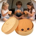 Gcvizuso Big Bun Stress Relief Ball with Box, Large Sensory Squeeze ...