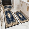 thumbnail image 2 of BlueDreamer Kitchen Rugs 3Pcs, Non Slip Kitchen Mats for Floor Waterproof & Stain Resistant Carpet Area Rug for Kitchen, Laundry Room, Hallway, 2 of 12