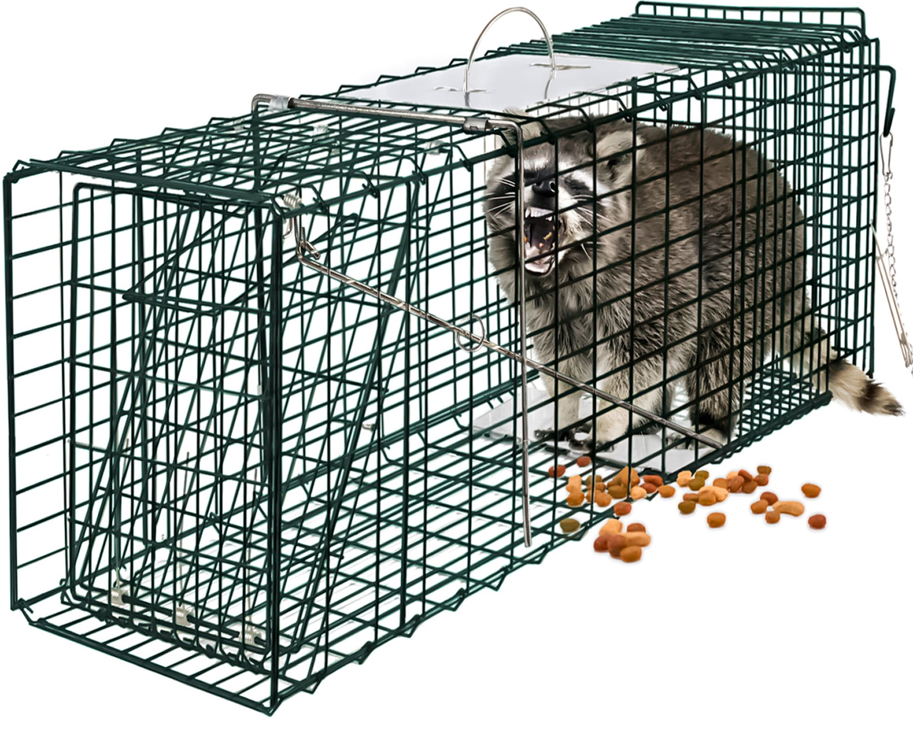 32/'/' Humane Live Animal Trap 1 Door Rodent Cage for Rabbits Cat Raccoon Squirrel