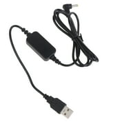 DC 5V to DC 12V USB Voltage Step Up Converter Cable Power Supply Adapter Cable with DC Jack 4.0mm x 1.7mm USB 5V to 12V
