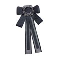 thumbnail image 4 of Estilo retro pajarita collar joyería niñas ropa accesorios ramillete regalo negro Broche Yuyangstore Pajarita Corbata, 4 of 8