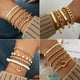thumbnail image 3 of Juego de joyería FAXHION 68 piezas doradas para mujer con collar y pulsera, 3 of 9