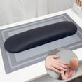 thumbnail image 2 of Cojín de mano Zulema para arte de uñas negro Almohada de reposabrazos de manicura, 2 of 8