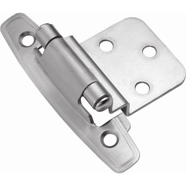 Surface SelfClosing Hinge, SelfClosing, 3/8" Offset, 2Pack (Set of