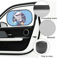 thumbnail image 6 of Yuyamidu Shark Mesh Car Window Shades for Baby 2 Pack Planet Side Window Sun Shade for SUV Sedan Truck Sunshade for Car Back Window Sun Protection Blue Sun Visor, 6 of 7