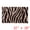 Brown, variant on Unique Bargains Zebra Print Absorbent Non Slip Machine Washable Bath Mat Pink 24" x 16"