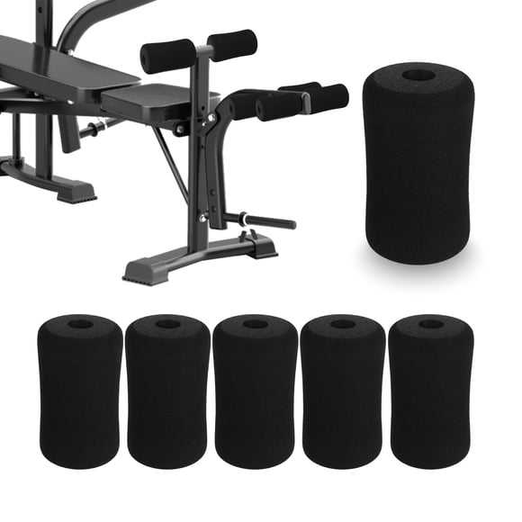 CRILSTYLEO 6Ud Almohadillas De Espuma Negras Antideslizantes Para Y Máquinas De Entrenamiento En Casa