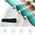 thumbnail image 2 of Mexican Serape Stripes Beach Towel Fast Drying Camping Towels Sand Free Beach Blanket Soft Absorbent Travel Sport Towel for Gym Bath Shower Swimming 31" x 71" Washcloth Gift, 2 of 7