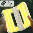 thumbnail image 1 of Foco plegable portátil para exteriores alimentado por energía solar y lámpara solar multifuncional | Construcción ligera de plástico | Luz versátil para acampar y senderismo | 1 pieza incluida, 1 of 6