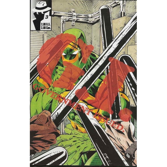 G.I. Government Issued #3 VF ; Paranoid Comic Book