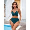 thumbnail image 6 of Top-kevin Womens Bikini Sets Cheeky Two Piece Swimsuit 2025 String Curvy Cutout Bathing Suit, 6 of 13