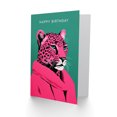 thumbnail image 2 of Birthday Greeting Card Pink Leopard Fashion For Her, 2 of 3