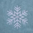 thumbnail image 2 of Essuie-mains brodés Flocon de neige Holiday Time, paquet de 2, 2 of 3