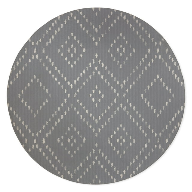 DOUBLE PARSON BLUESTONE Indoor Floor Mat By Kavka Designs