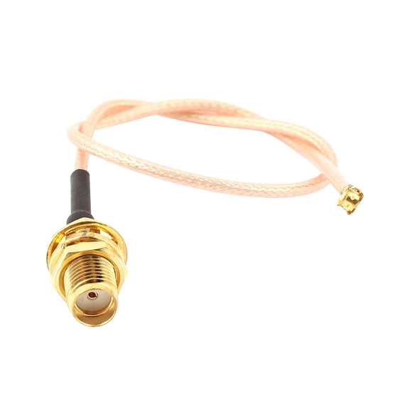 Uxcell SMA Female Nut Bulkhead to IPX IPEX RF Coax Adapter Pigtail 20cm