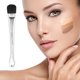 thumbnail image 2 of Ofertas Únicas 1 Pc Cepillo de Máscara Facial de Doble Cabeza Ligero 5.31" de Longitud Tonos Negro y Plata, 2 of 5