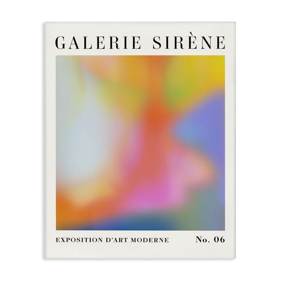 Stupell Industries Modern Abstract Aurora Pattern Canvas Art, 16 x 20, by Victoria Barnes