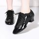 thumbnail image 5 of zapatos de baile latino para mujer a la moda, suela suave, zapatos profesionales de Jazz Tango para bailar, zapatillas de interior para mujer, salón de baile, 5 of 5