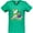 Kelly Green, variant on Inktastic St Patricks Day Irish Unicorn Illustration with Shamrocks Women's V-Neck T-Shirt